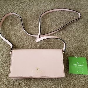 Blush Kate Spade iPhone Crossbody